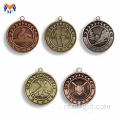 Vintage medailles metaal Antiek zilveren bronzen medaille
